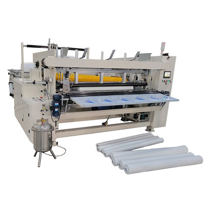 ความเร็วสูง 230m / นาที กระดาษผ้าชําระ / Maxi Roll Rewinding Machine สําหรับการเริ่มต้นธุรกิจ