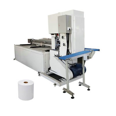 เครื่องตัดกระดาษชําระ Maxi Roll สําหรับโรงงานผลิต 15-30 ชิ้น/นาที